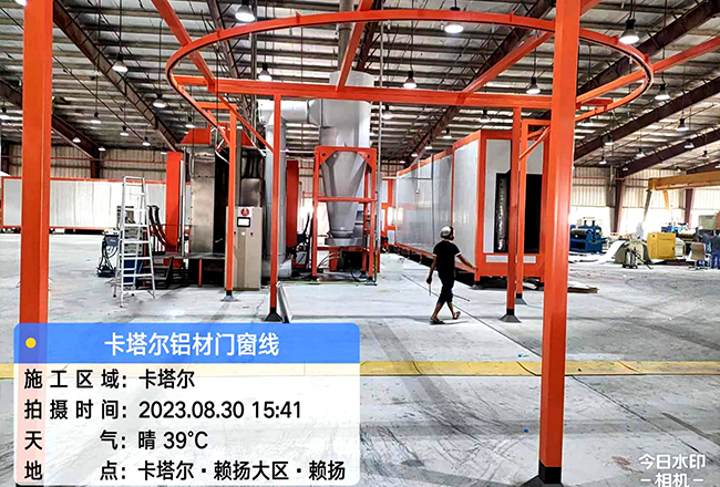 卡塔卡铝材喷喷涂线：深受客户认可