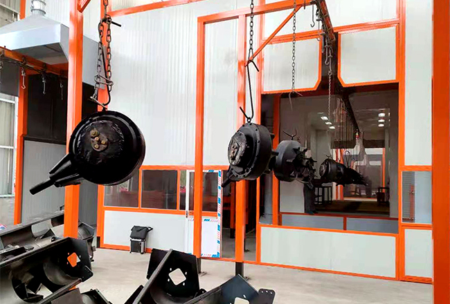 农机喷漆流水线：回收率高更加环保