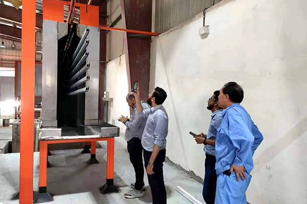 客户设备投产持续运营中